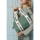 Borsa Cambio Mommy Club Signature in Tela - Verde - Include Fasciatoio