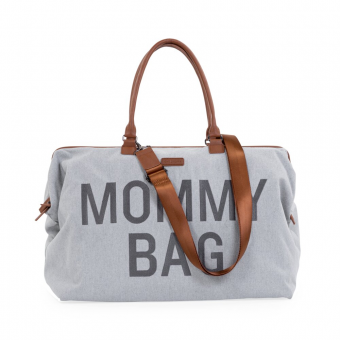 Mommy Bag Borsa Fasciatoio 55 x 30 x 40 cm - Grigio - Canvas